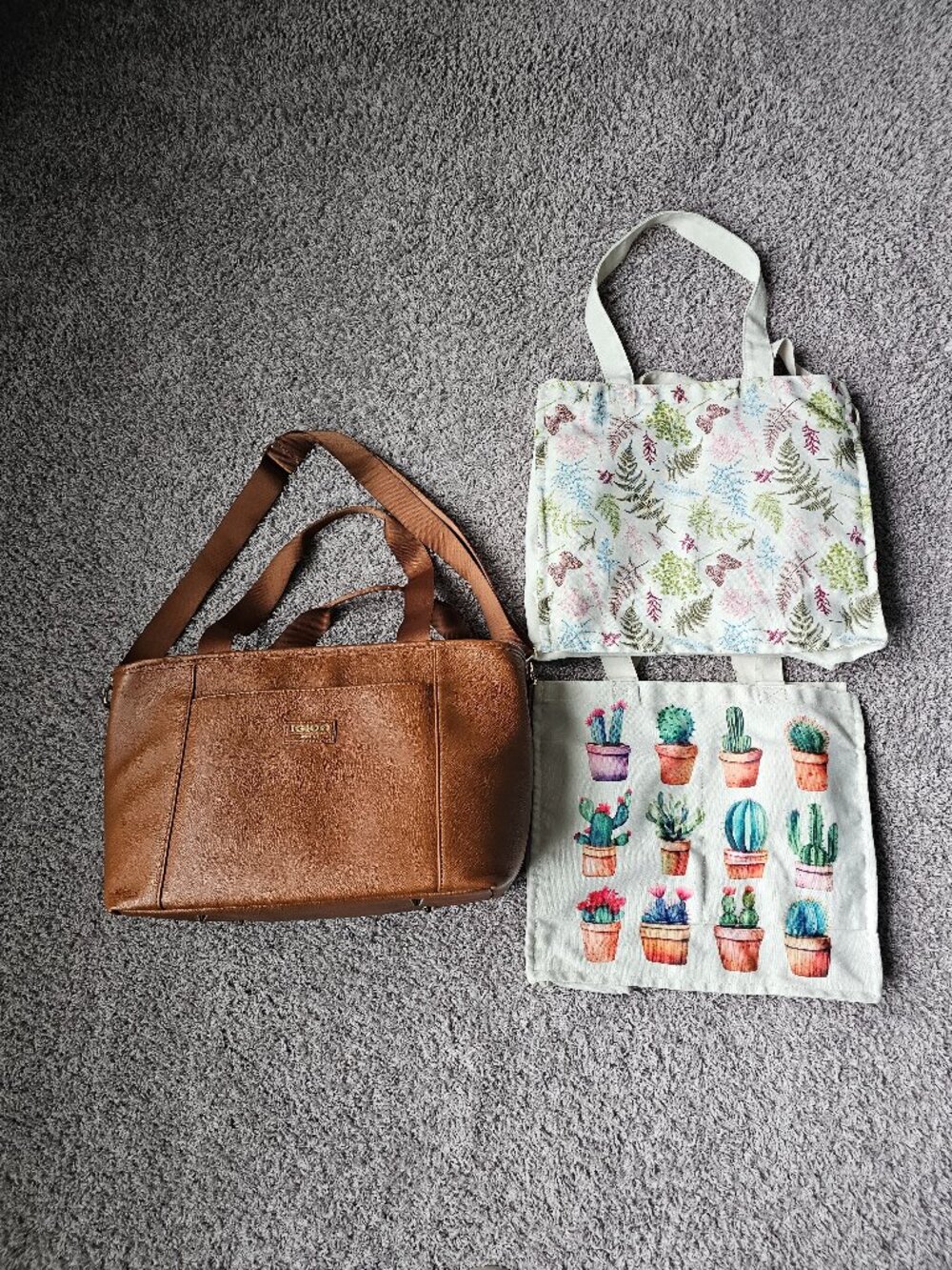 Set of 3 Igloo and Aldi Tote Bags